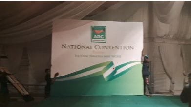 ADC puts the finishing touches on the convention venue as delegates…