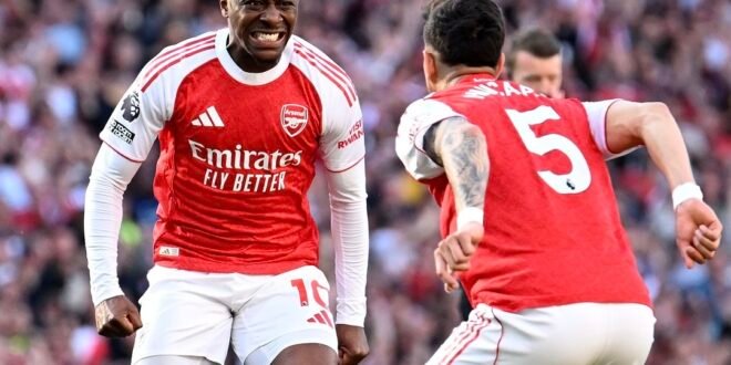 Arsenal set EPL records in Newcastle win