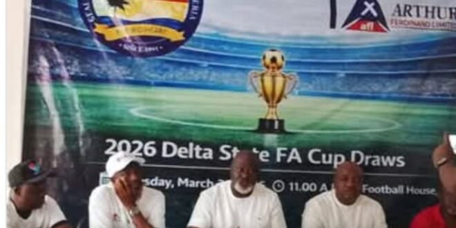 Arthur Ferdinand/Delta State FA Cup 2026: Warri Wolves and Sapele Lions aim for historic repeat
