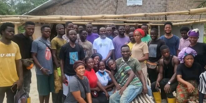 Bong County: ForumCiv Chief Visits YITI Farm