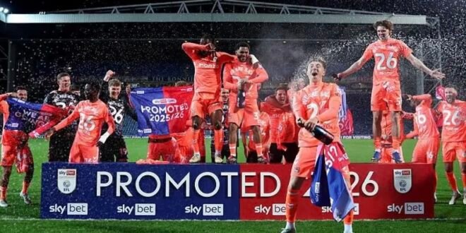 Coventry gain promotion to EPL after 25 years