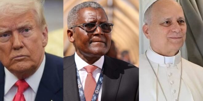 Dangote, Pope Leo XIV, Trump and others named to TIME 100 Most Influential People of 2026