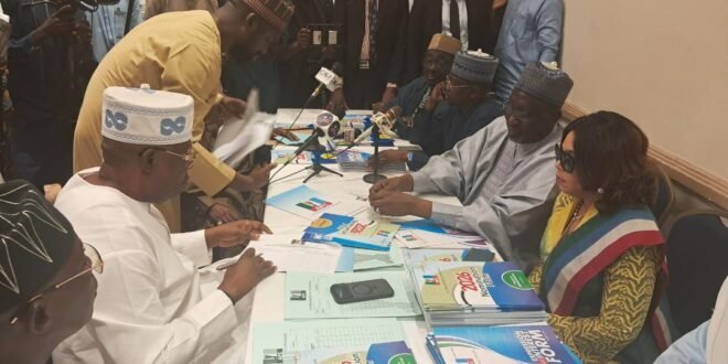 Faleke chooses presidential forms for Tinubu…