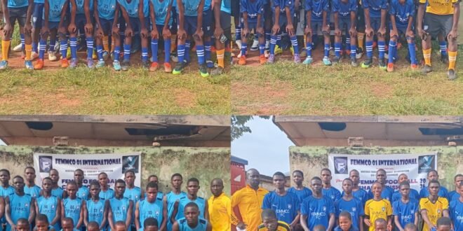 Femmco FC presents new training uniforms in celebration of 26th anniversary