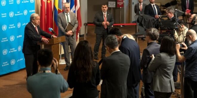 Guterres warns of ‘wider war’ as Middle East conflict enters second month