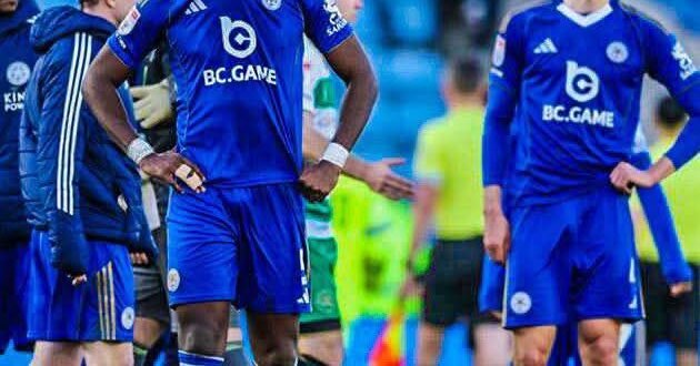 Leicester’s nightmare season ends in relegation from League One