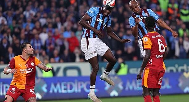 Nigerian duo inspire Trabzonspor to 2-1 win over Galatasaray