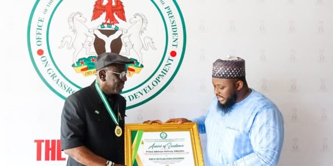 Northern Students Honor SSA: NANNS Presents Youth Icon Award to Adeboye, Seeks Strategic Partnership