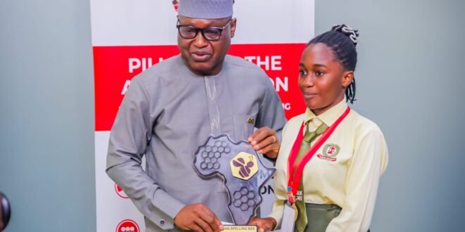 Oyebanji Gifts Ekiti-Born Africa Spelling Bee Champion, Coach, School N8m
