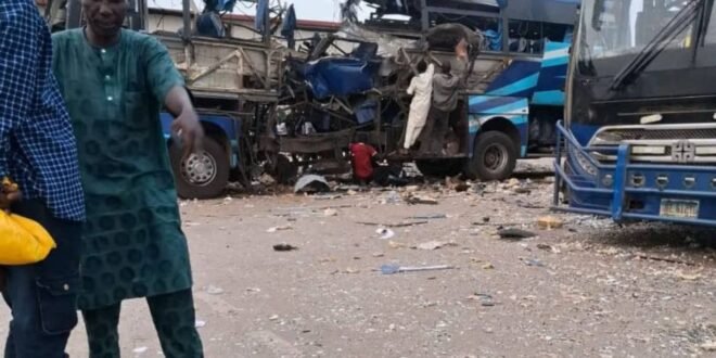 Pandemonium: CNG buses explode in Kaduna