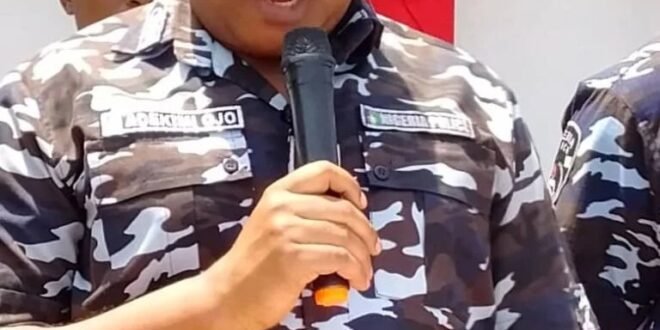 Police intercept ammunition hidden in a garri bag in Kwara