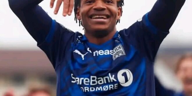 Promise Meliga shines in Kristiansund BK’s victory over Fredrikstad