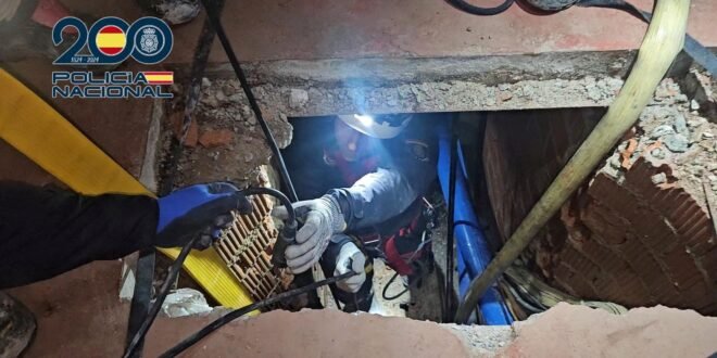 Spanish police discover underground drug smuggling tunnels from Morocco | World News