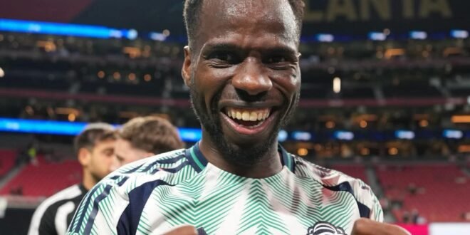 Super Eagles midfielder ranked best in MLS after 8 games