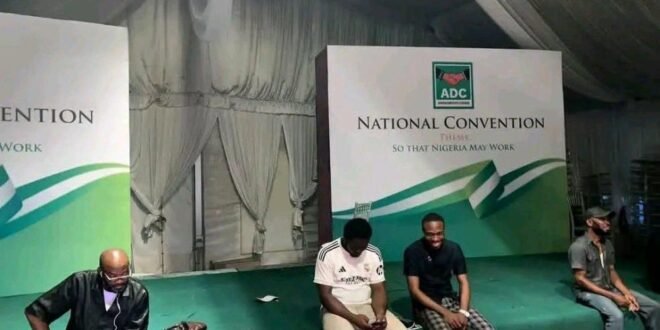 The ADC accused Wike of threatening the convention venue owner to cancel the contract