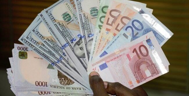 The naira lost N1.07 against the dollar at the official window