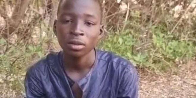 The troops arrest a 15-year-old boy who took part in General Braimah’s action…