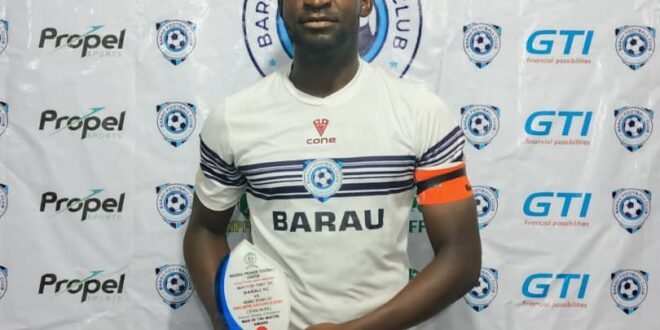 Usman Maidubji: Making of the fantastic midfielder Captain Barau in the NPFL club’s debut season