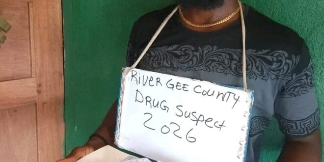 LDEA Arrests Two Suspected Drug Dealers in River Gee County