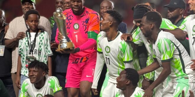 Abdullahi inspires Super Eagles to Unity Cup glory with double against Jamaica