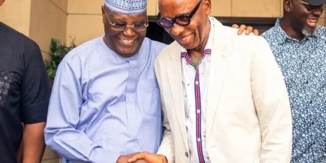 Atiku visited Amaechi after the ADC presidential primaries