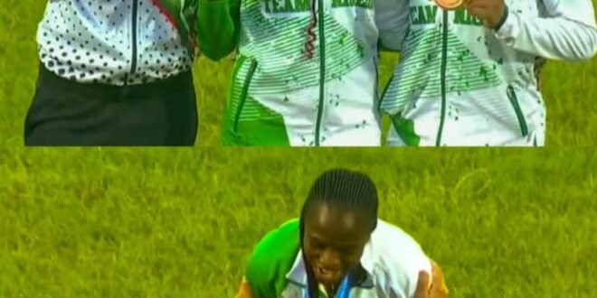 CAA Championships 2026: Tobi Amusan wins gold as Nigeria dominates women’s 100m hurdles in Accra