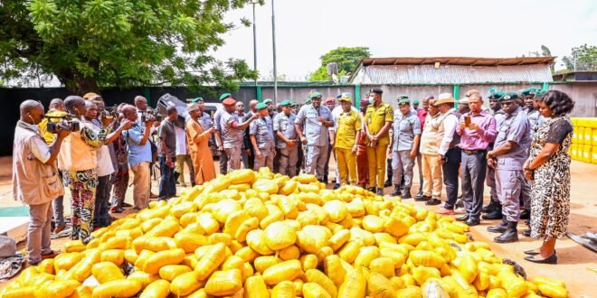 Customs intercepts $6.7 billion worth of cannabis, rice and others in Ogun border crackdown