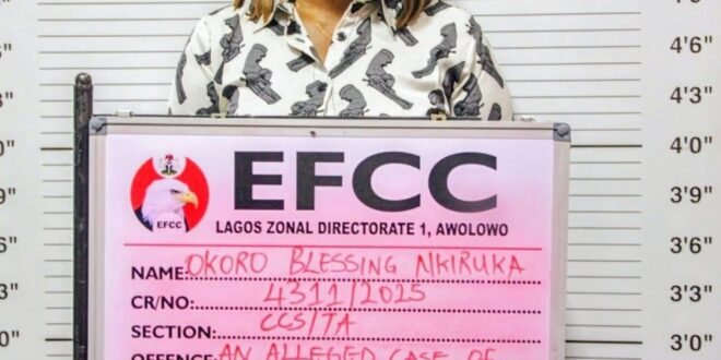 EFCC charges CEO Blessing over alleged N36m fraud