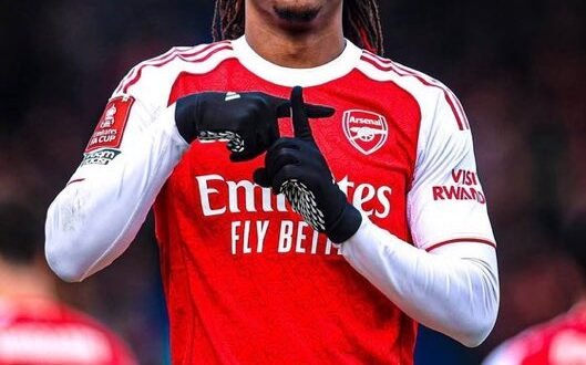 Ebere Eze trolls former Super Eagles captain after winning title with Arsenal