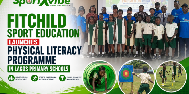 FitChild Foundation introduces physical literacy program in Lagos primary schools