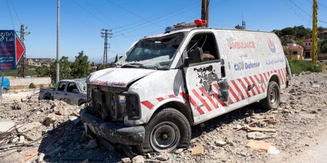 Flak jackets and final goodbyes: Lebanon’s first responders under fire