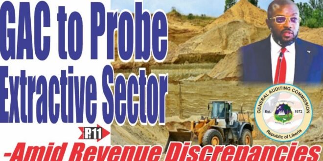 GAC to Probe Extractive Sector