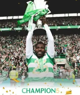Iheanacho wins the Scottish championship with Celtic
