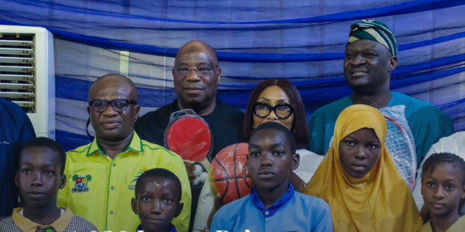 Lagos sports officials and students praise distribution of sports equipment to 1,020 primary schools