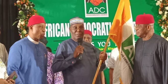 Latest News: Atiku emerges as ADC presidential candidate ahead of 2027 elections