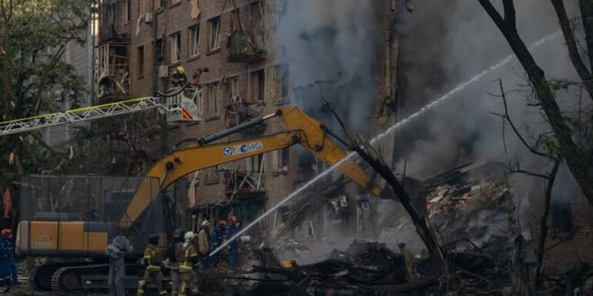 Massive Russian attack on Kyiv: ‘I hope my friends are still alive’