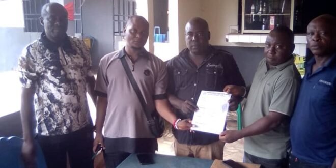NACOY elections – Olisa Cyriacus chooses the expression of interest/nomination form to contest the presidential elections