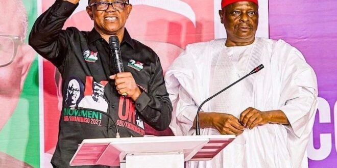 Official: Peter Obi picks Kwankwaso as candidate for 2027 presidential race