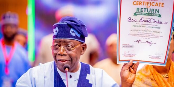 Official: Tinubu gets 11 million votes in 2026 APC presidential primaries