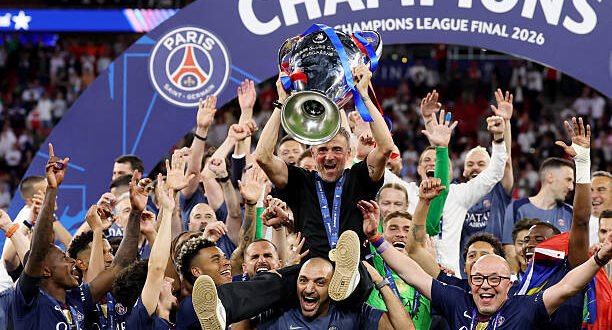 PSG win back-to-back UCL titles…Arsenal’s long wait continues