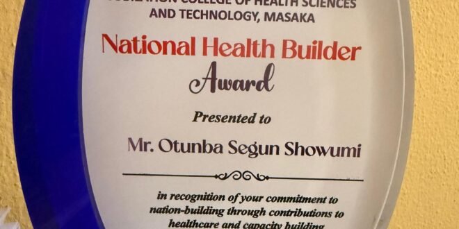 Showunmi awards National Health Builder Award, urges inclusion of women in nation building