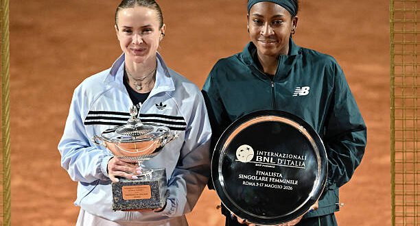Svitolina wins her third Italian Open title after beating Gauff in Rome