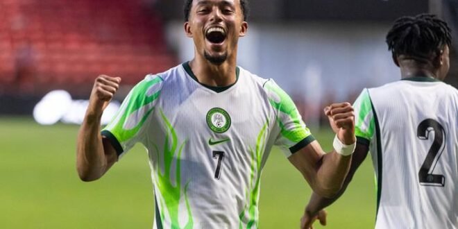 Unity Cup: Azeez scores a brace in Super Eagles’ debut match
