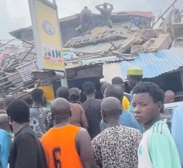 16 people rescued, many more feared trapped when 3-storey building collapsed in Lagos