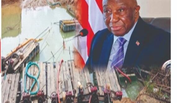Boakai Orders Crackdown on Illegal Mining