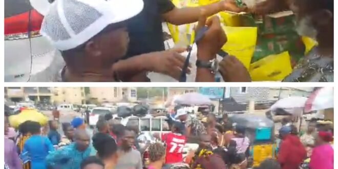 2026: Fayose distributes food items to promote Oyebanji’s re-election