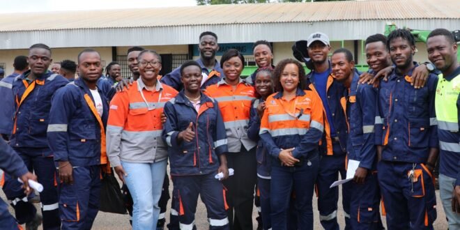 AML Hires 56 Young Liberian Artisans to Full-Time Roles