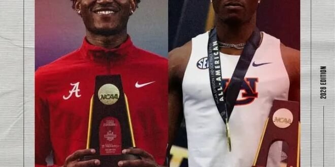 Ajayi and Ogazi shine as Nigeria’s top men’s gold medalists at NCAA championships