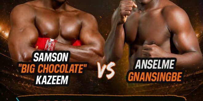 Big Chocolate’s Kazeem and Ademulere lead star-studded ‘Fight for Liberty’ boxing card in Lagos