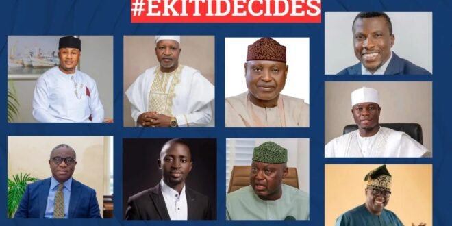 Ekiti Guber: 15 parties fight as confusion, delays hit RAC centers ahead of poll
